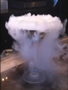 Liquid Nitrogen Cocktails Look Cool, But You Might Lose Your Gut